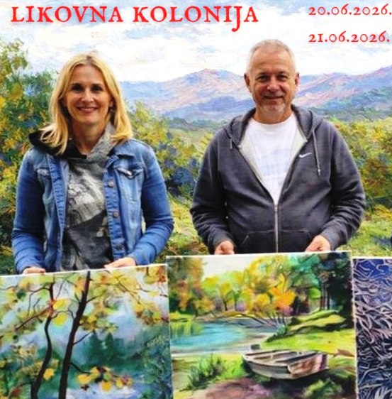 Likovna kolonija u Korenici 2026.